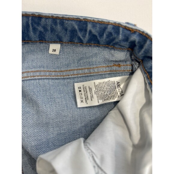 Aritzia Denim Forum Jeans Women's Size 28 Medium Blue Hi-Rise Ankle Jeans - Picture 4 of 5